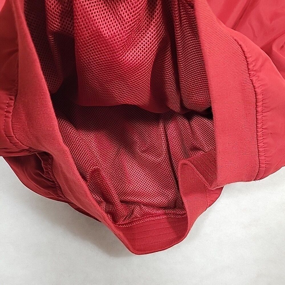 New Izod XFG Windbreaker Mens Sz L Red Jacket Side Zipper Pullover Golf (3092) - Picture 8 of 10